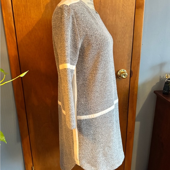 Women's Gray Public School New York Knit Knee Length Sheath Style Dress sz L - Picture 8 of 15